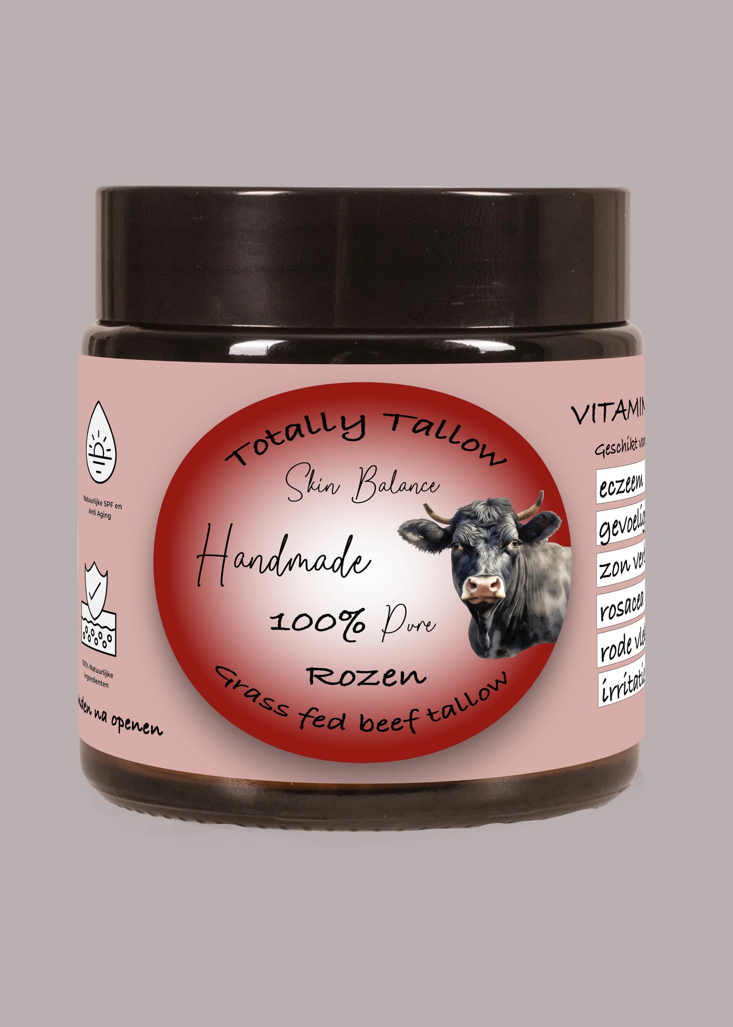 100% Natuurlijke Dag- en Nachtcrème met Frankincense en rozenolie- Grasgevoerd - 60 ml